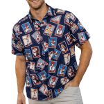 2026 Giveaway Cardinals HOF Baseball Card Hawaiian Shirt