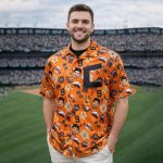 2026 Giveaway Giants Brandon Belt Aloha Hawaiian Shirt