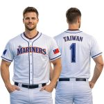 2026 Giveaway Mariners Taiwanese Heritage Night Jersey