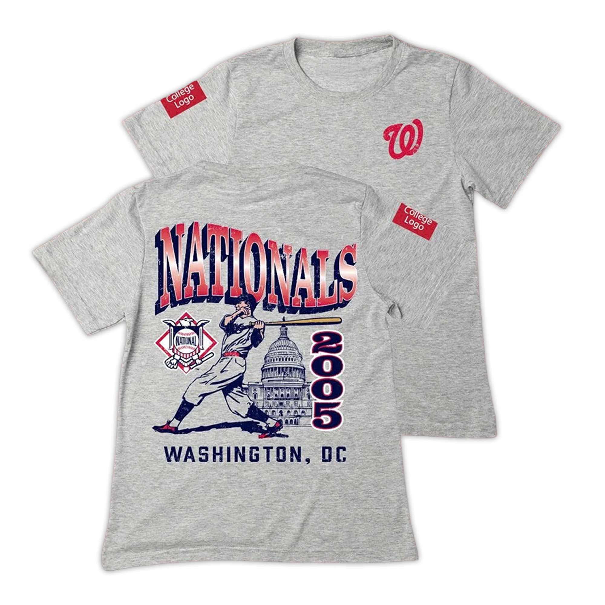 2026 Giveaway Nationals Georgetown University Night Shirt 2026 Giveaway Nationals Georgetown University Night Shirt