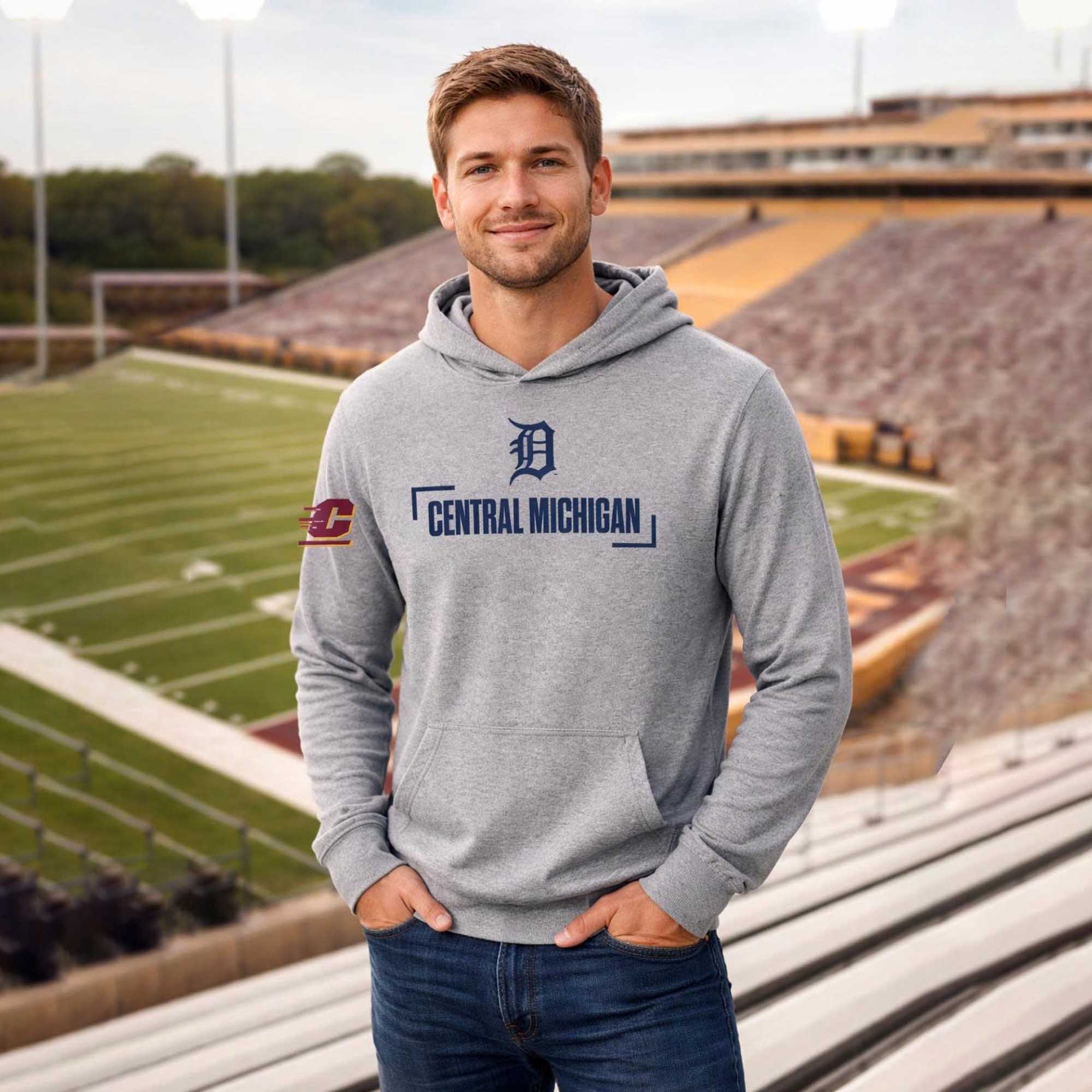 2026 Giveaway Tigers Central Michigan University Hoodie 2 2026 Giveaway Tigers Central Michigan University Hoodie (2)