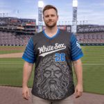 2026 Giveaway White Sox Greek Heritage Night Jersey