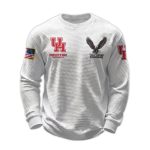 2026 Houston Cougars 250 Years Of Freedom Waffle Sweatshirt