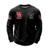 2026 Houston Cougars 250 Years Of Freedom Waffle Sweatshirt 2
