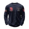 2026 Houston Cougars 250 Years Of Freedom Waffle Sweatshirt 5