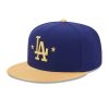 2026 LA Dodgers Champions Gold Fitted Hat (3)