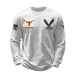 2026 Longhorns 250 Years Of Freedom Waffle Sweatshirt