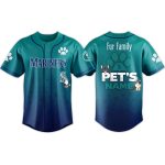 2026 Mariners Fur Family Pet Game Night Jersey