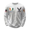 2026 Miami 250 Years Of Freedom Waffle Sweatshirt 1