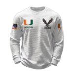 2026 Miami 250 Years Of Freedom Waffle Sweatshirt