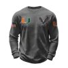 2026 Miami 250 Years Of Freedom Waffle Sweatshirt 4