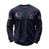 2026 Miami 250 Years Of Freedom Waffle Sweatshirt 5