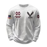 2026 Mississippi State 250 Years Of Freedom Waffle Sweatshirt