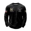 2026 Navy 250 Years Of Freedom Waffle Sweatshirt 4
