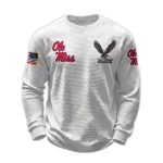 2026 Ole Miss 250 Years Of Freedom Waffle Sweatshirt
