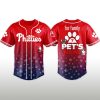 2026 Phillies Fur Family Pet Game Night Jersey 2