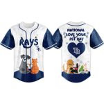 2026 Rays National Love Your Pet Day Jersey