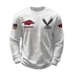 2026 Razorbacks 250 Years Of Freedom Waffle Sweatshirt