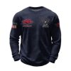 2026 Razorbacks 250 Years Of Freedom Waffle Sweatshirt 5