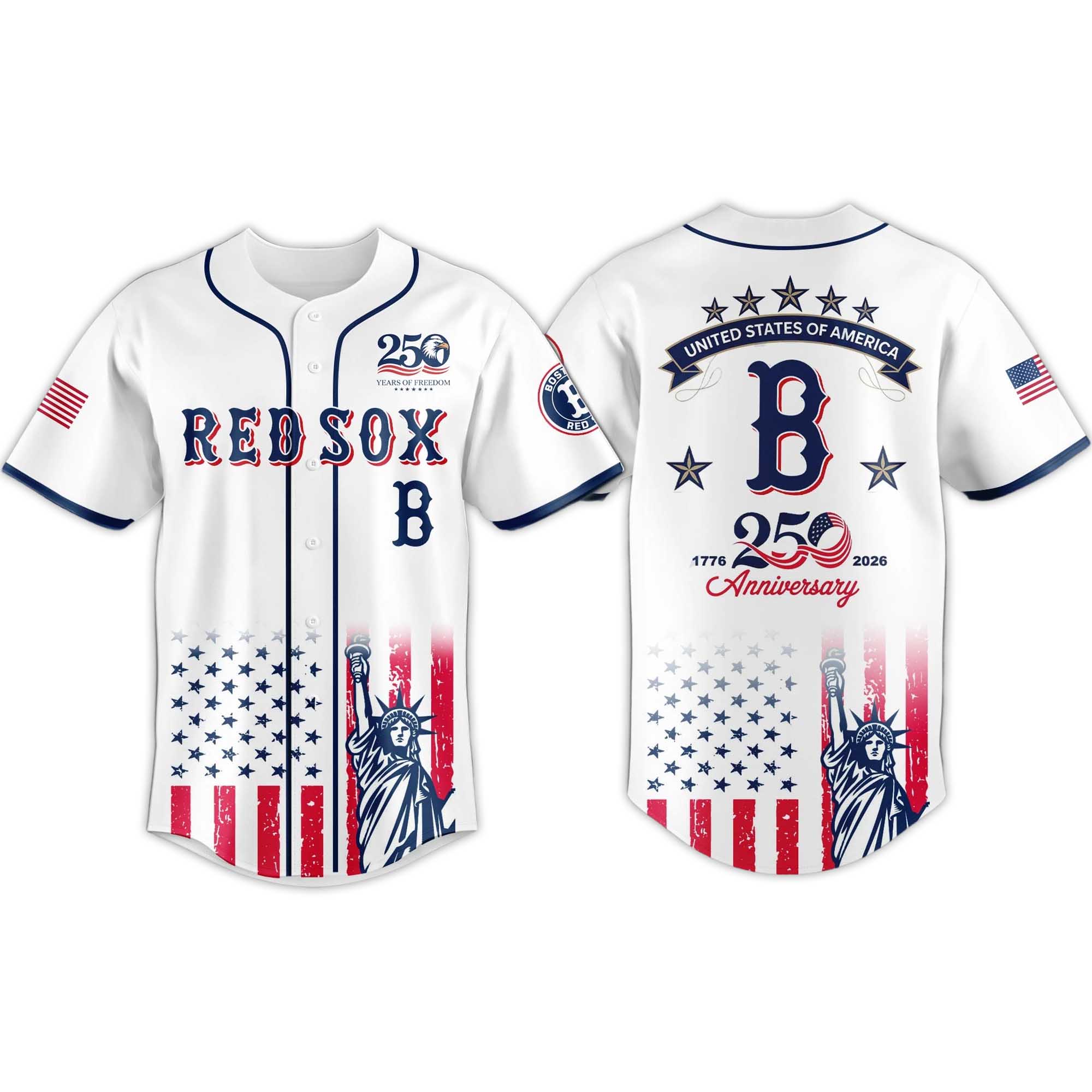 2026 Red Sox America’s 250th Anniversary Jersey 1 2026 Red Sox America's 250th Anniversary Jersey 1