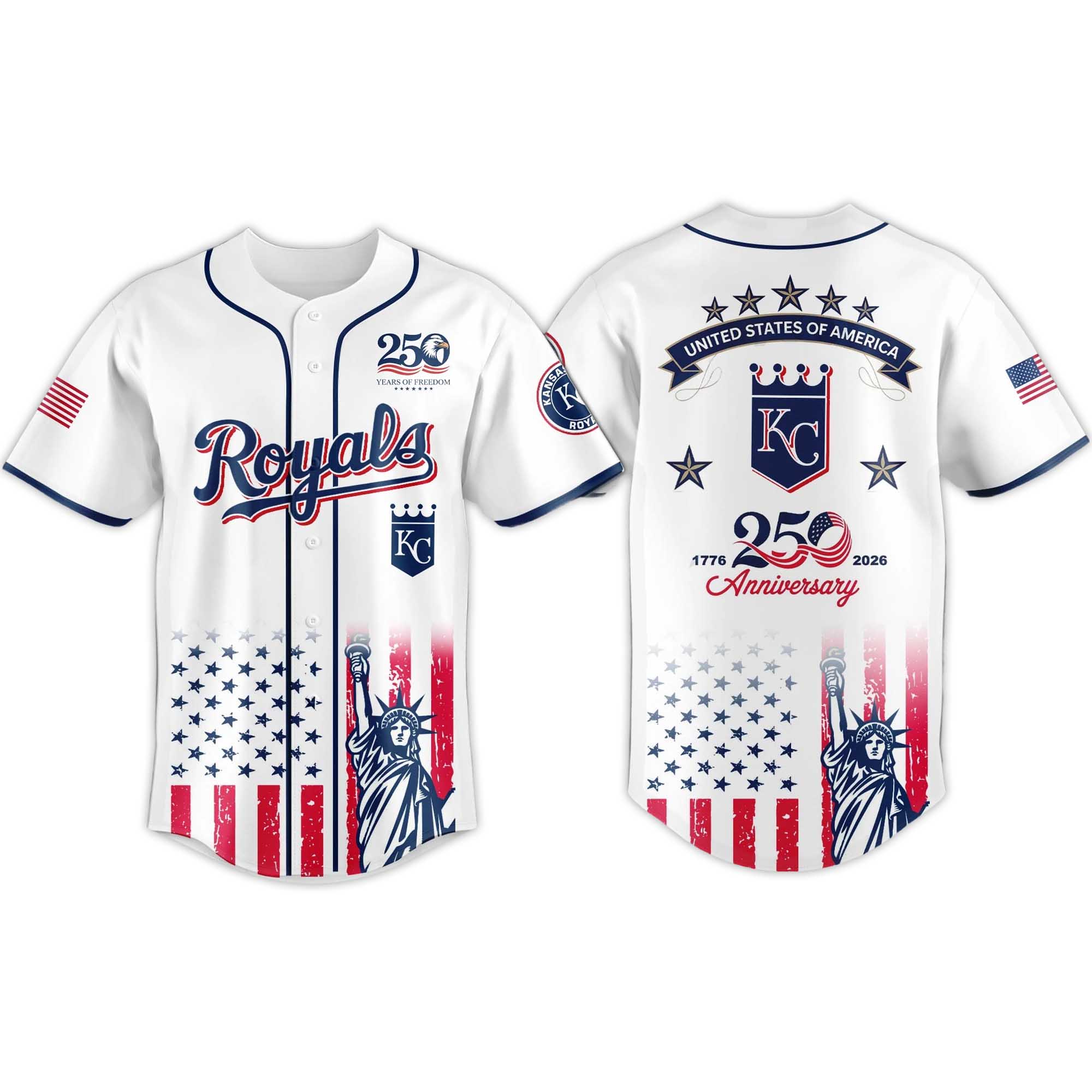 2026 Royals America’s 250th Anniversary Jersey 1 2026 Royals America's 250th Anniversary Jersey 1