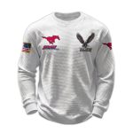 2026 SMU Mustangs 250 Years Of Freedom Waffle Sweatshirt
