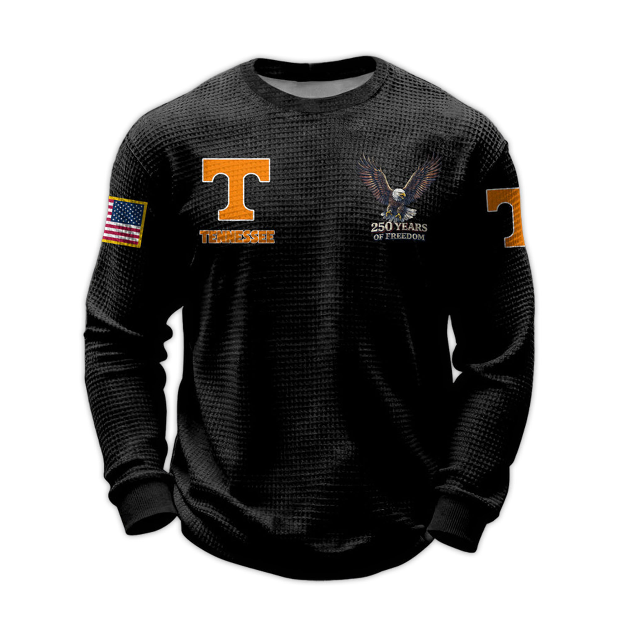 2026 Tennessee 250 Years Of Freedom Waffle Sweatshirt 2 2026 Tennessee 250 Years Of Freedom Waffle Sweatshirt 2