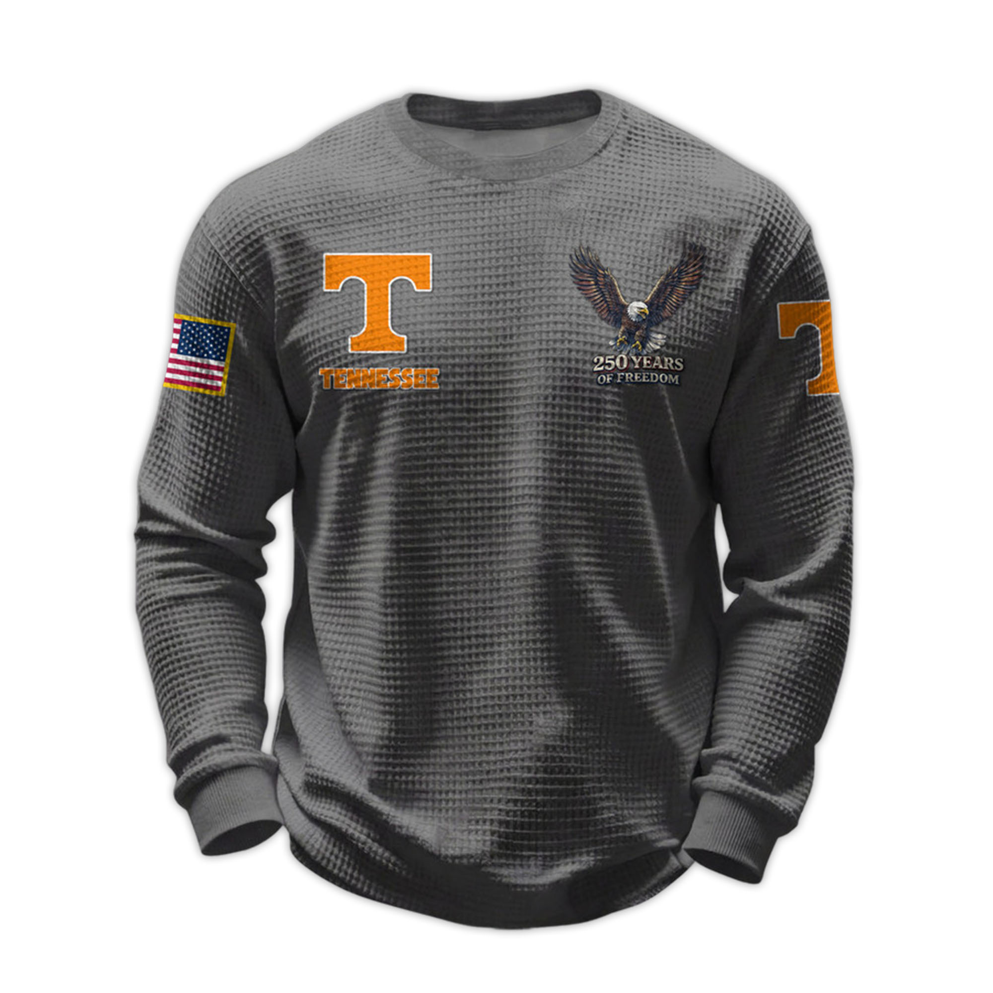 2026 Tennessee 250 Years Of Freedom Waffle Sweatshirt 4 2026 Tennessee 250 Years Of Freedom Waffle Sweatshirt 4