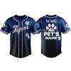 2026 Tigers Fur Family Pet Game Night Jersey 1