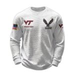 2026 Virginia Tech 250 Years Of Freedom Waffle Sweatshirt
