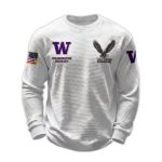 2026 Washington Huskies 250 Years Of Freedom Waffle Sweatshirt