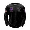 2026 Washington Huskies 250 Years Of Freedom Waffle Sweatshirt 2