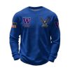 2026 Washington Huskies 250 Years Of Freedom Waffle Sweatshirt 3