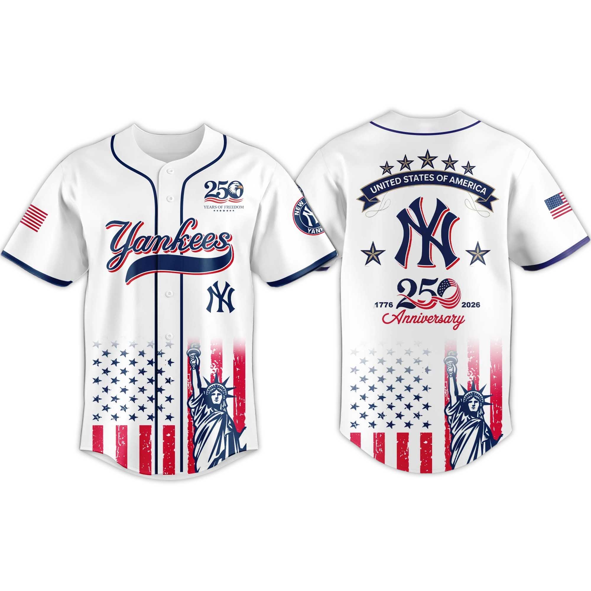 2026 Yankees America’s 250th Anniversary Jersey 1 2026 Yankees America's 250th Anniversary Jersey 1
