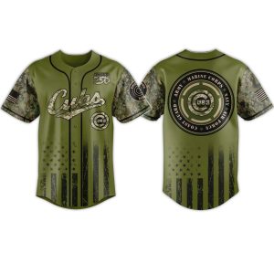 2026 Cubs Military Appreciation Night Jersey 1