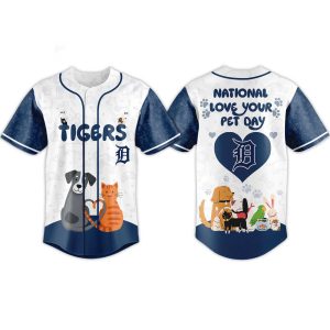 2026 Tigers National Love Your Pet Day Jersey 1