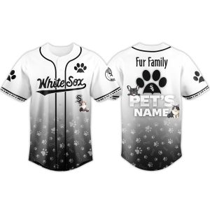 2026 White Sox Fur Family Pet Game Night Jersey 1