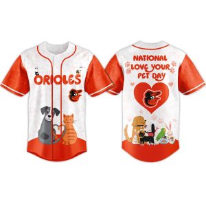 2026 Orioles National Love Your Pet Day Jersey 1