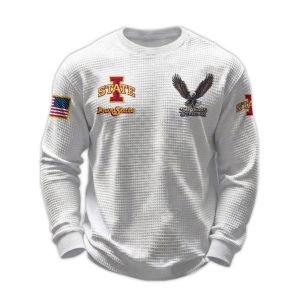 2026 Iowa State 250 Years Of Freedom Waffle Sweatshirt 1
