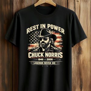 Rest In Power Chuck Norris 1940 2026 Legends Never Die Shirt (1)