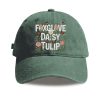 Foxglove Daisy Tulip Baseball Cap (4)