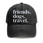 Friends Dogs Travel Hat