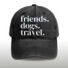 Friends Dogs Travel Hat (2)