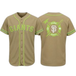 2026 Giveaway Giants Firefighter Appreciation Night Jersey (1)