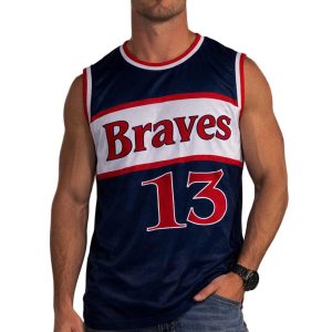 2026 Giveaway Braves Ronald Acuña Jr. Basketball Jersey (1)