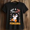 Just A Girl Who Loves Penguins Shirt (2)