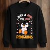 Just A Girl Who Loves Penguins Shirt (3)