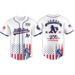 2026 Athletics America's 250th Anniversary Jersey 1