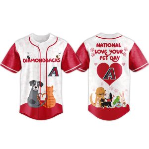 2026 Diamondbacks National Love Your Pet Day Jersey 1
