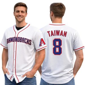 2026 Giveaway Dbacks Taiwanese Heritage Celebration Jersey (1)